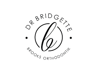 Dr. Bridgette Brooks Orthodontics  logo design by checx