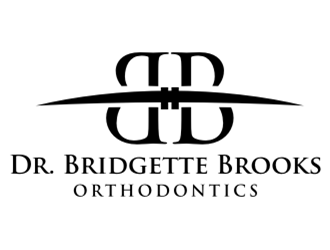Dr. Bridgette Brooks Orthodontics  logo design by sheilavalencia
