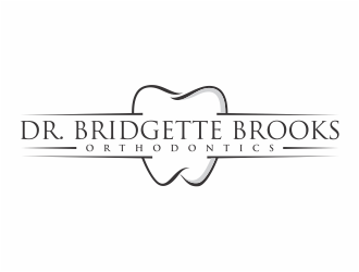 Dr. Bridgette Brooks Orthodontics  logo design by mutafailan
