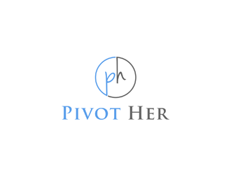 Pivot Her or PivotHer logo design by johana