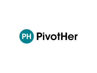 Pivot Her or PivotHer logo design by keylogo