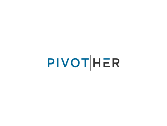Pivot Her or PivotHer logo design by logitec