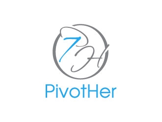 Pivot Her or PivotHer logo design by J0s3Ph