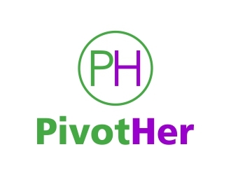 Pivot Her or PivotHer logo design by mckris
