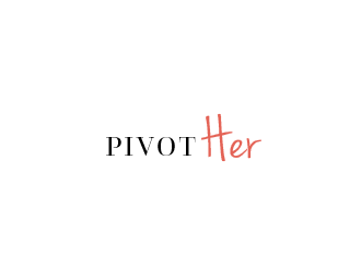 Pivot Her or PivotHer logo design by Rachel