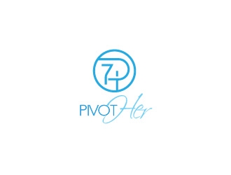 Pivot Her or PivotHer logo design by usef44