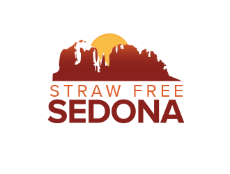 Straw Free Sedona logo design by BeDesign