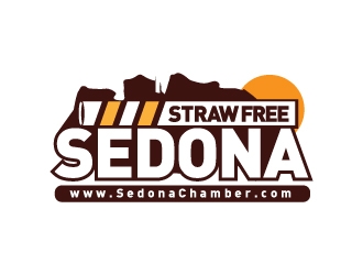 Straw Free Sedona logo design by mawanmalvin