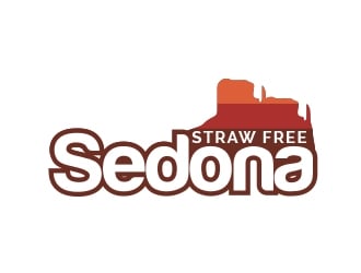 Straw Free Sedona logo design by MarkindDesign