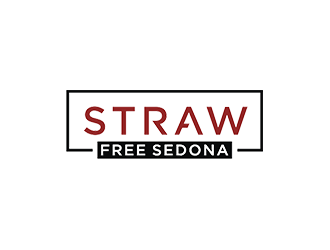 Straw Free Sedona logo design by checx
