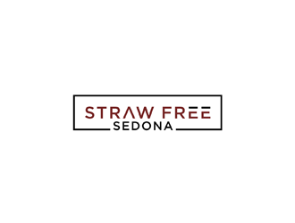 Straw Free Sedona logo design by johana