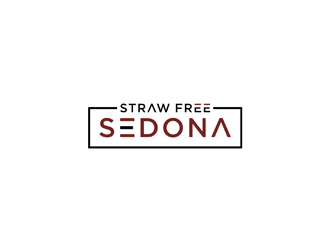 Straw Free Sedona logo design by johana