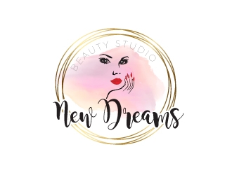 New Dreams Beauty Studio logo design by tec343