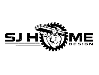 Sj Home Design  logo design by DreamLogoDesign