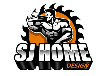 Sj Home Design  logo design by DreamLogoDesign