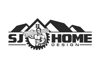 Sj Home Design  logo design by DreamLogoDesign