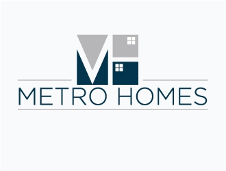 Metro Homes  logo design by Erasedink