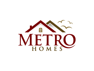 Metro Homes  logo design by rahppin