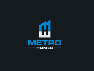 Metro Homes  logo design by firstmove