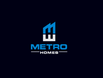 Metro Homes  logo design by firstmove