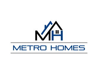 Metro Homes  logo design by ingepro