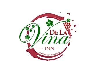 De La Vina Inn logo design by MarkindDesign