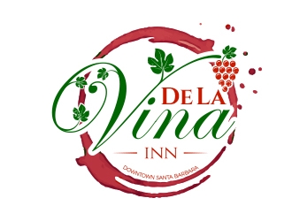 De La Vina Inn logo design by MarkindDesign