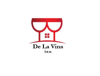 De La Vina Inn logo design by DUGGU