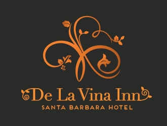 De La Vina Inn logo design by yoecha