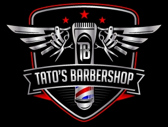 Tatos barber Shop logo design by jaize