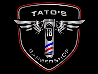 Tatos barber Shop logo design by jaize