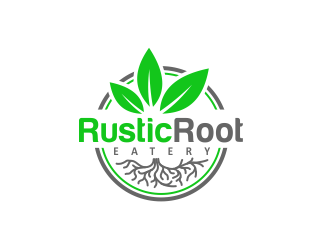 The Rustic Root Eatery logo design by AisRafa