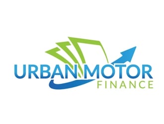 Urban Motor Finance logo design by Roma