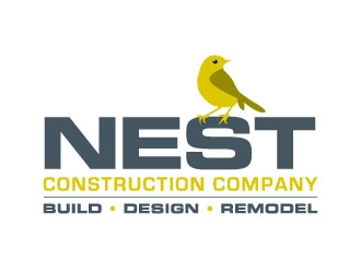 Nest Construction Company logo design by J0s3Ph