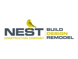 Nest Construction Company logo design by J0s3Ph