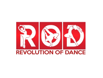 Revolution of Dance (RoD) logo design by usashi