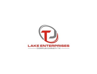 TJ LAKE Enterprises Corpus Christi, TX logo design by bricton
