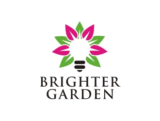 Brighter Garden logo design by Foxcody