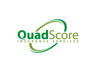 QuadScore Insurance Services logo design by denfransko