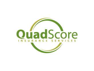 QuadScore Insurance Services logo design by denfransko