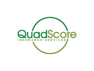 QuadScore Insurance Services logo design by denfransko