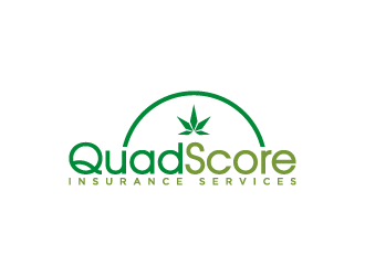 QuadScore Insurance Services logo design by denfransko