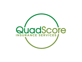 QuadScore Insurance Services logo design by denfransko
