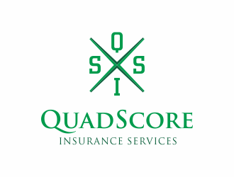QuadScore Insurance Services logo design by stark