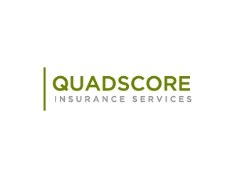 QuadScore Insurance Services logo design by Janee