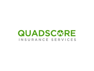 QuadScore Insurance Services logo design by Janee