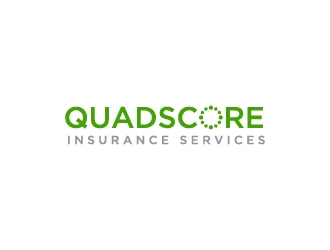 QuadScore Insurance Services logo design by Janee