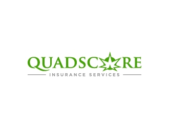 QuadScore Insurance Services logo design by Janee