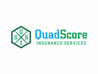 QuadScore Insurance Services logo design by stark