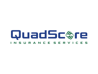 QuadScore Insurance Services logo design by aldesign